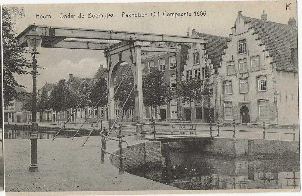 Hoorn-72 Onder de Boompjes, Verzenden, Voor 1920, Ongelopen, Noord-Holland