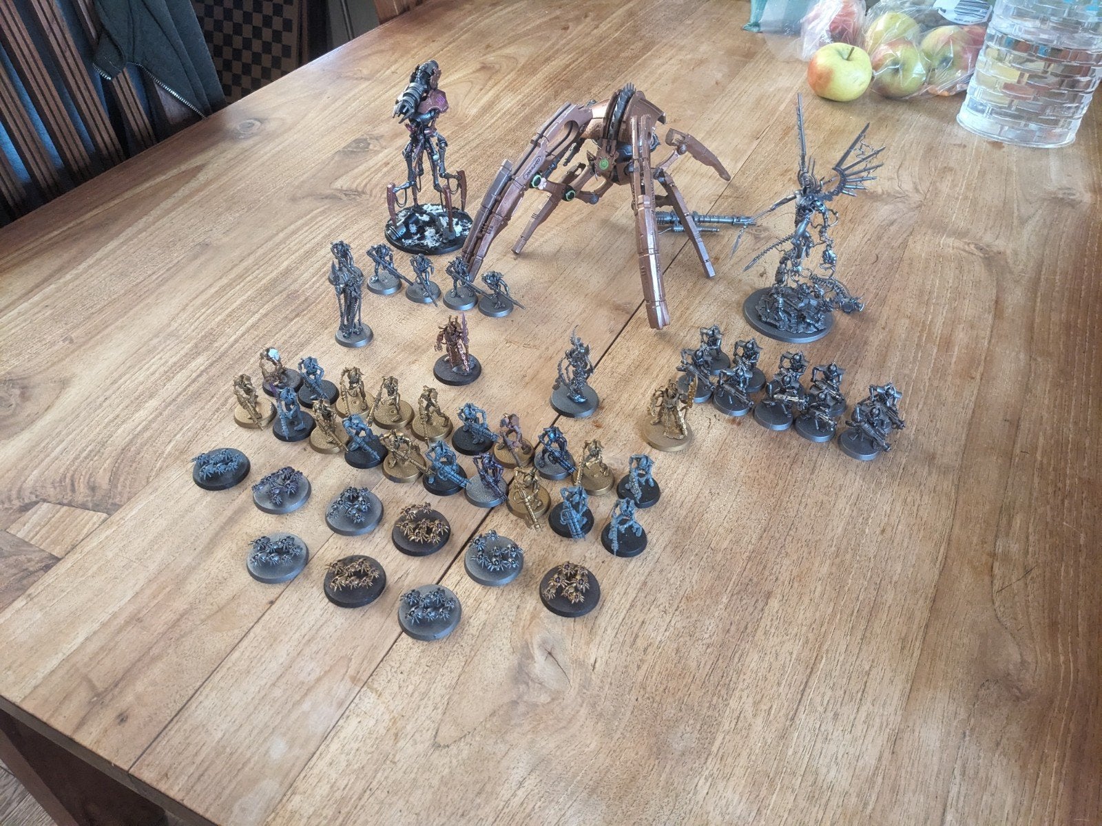 Warhammer 40K necrons selectie, Ophalen of Verzenden, Gebruikt, Warhammer, Figuurtje(s)