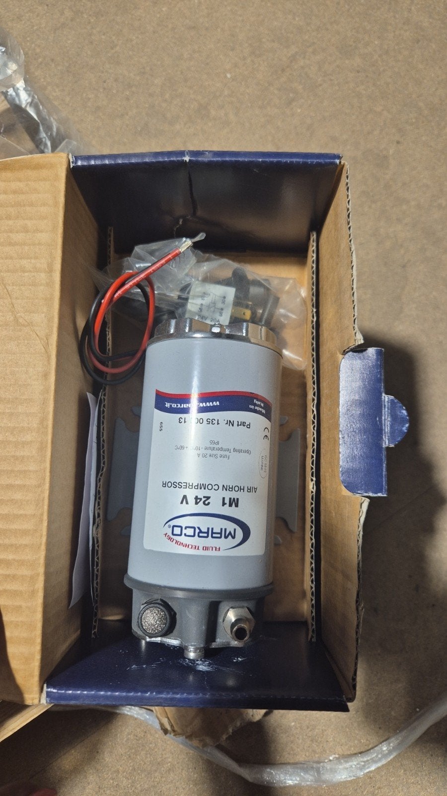 24 v compressor voor luchthoorn, Ophalen, Nieuw, Motor en Techniek