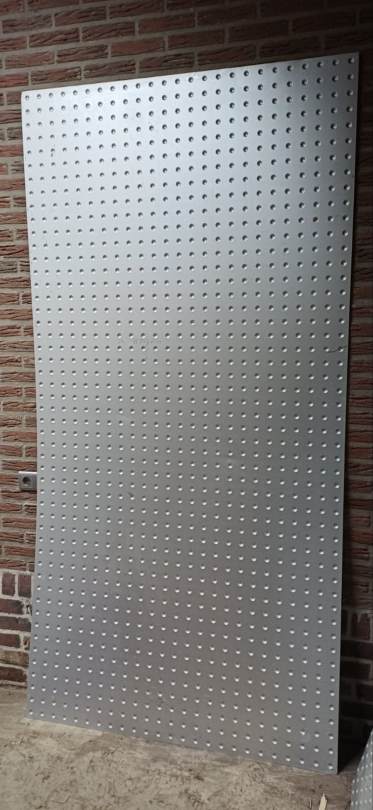 aluminium-noppenplaat aluminiumplaat traanplaat, Ophalen