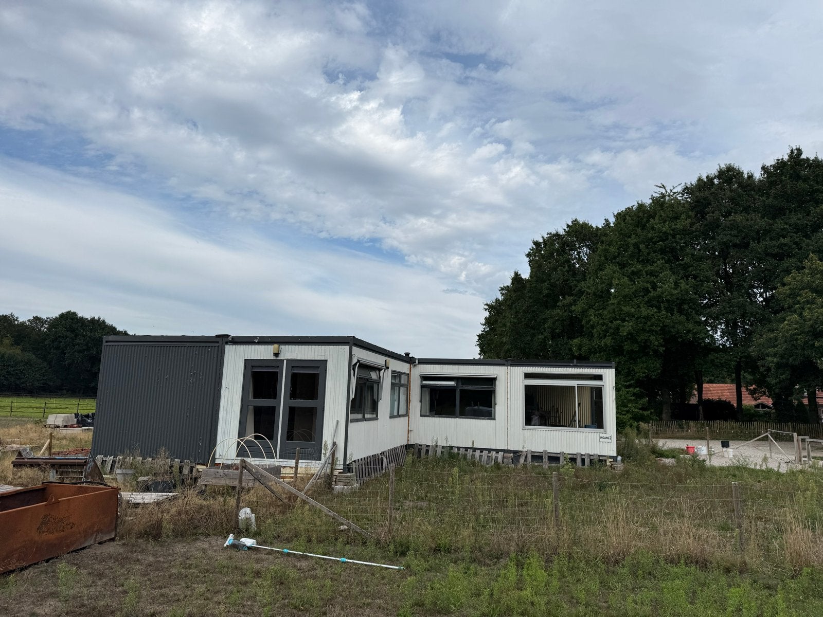 Woonunit 180m2 - 10 Meeuw containers 6x3 meter, Ophalen