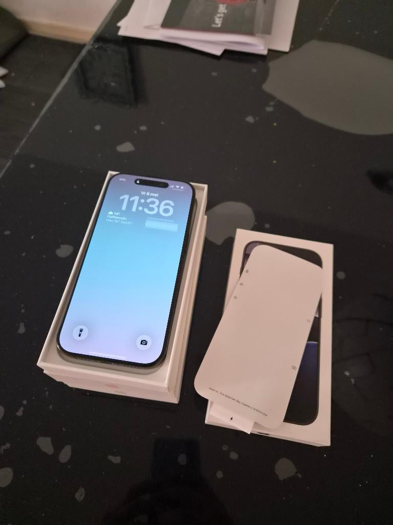 iPhone 16 Pro 256GB Black - Als Nieuw (Revisie t.w.v. €799!), Telecommunicatie, Mobiele telefoons | Apple iPhone, Refurbished