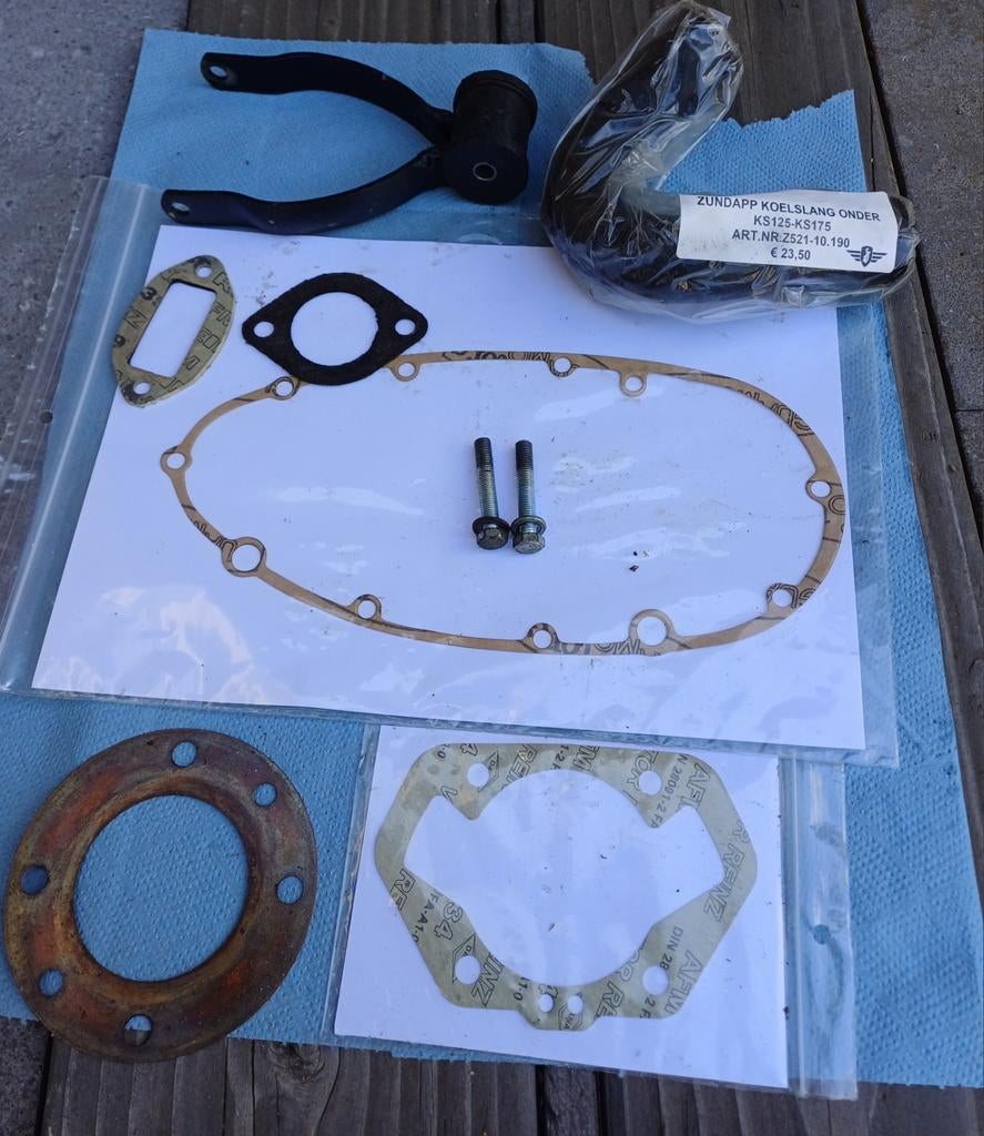 Zundapp 125 cc onderdelen, Ophalen of Verzenden, Nieuw, Blok