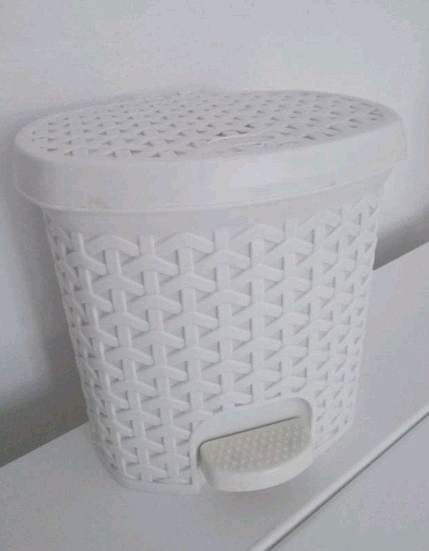 Pedaalemmer 10L 20x21x21 (bxdxh), Huis en Inrichting, Woonaccessoires | Prullenbakken, Kunststof, Met pedaal, Ophalen of Verzenden