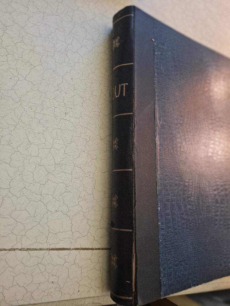 Antiek boek tous met gebundelde weekbladen, Ophalen of Verzenden
