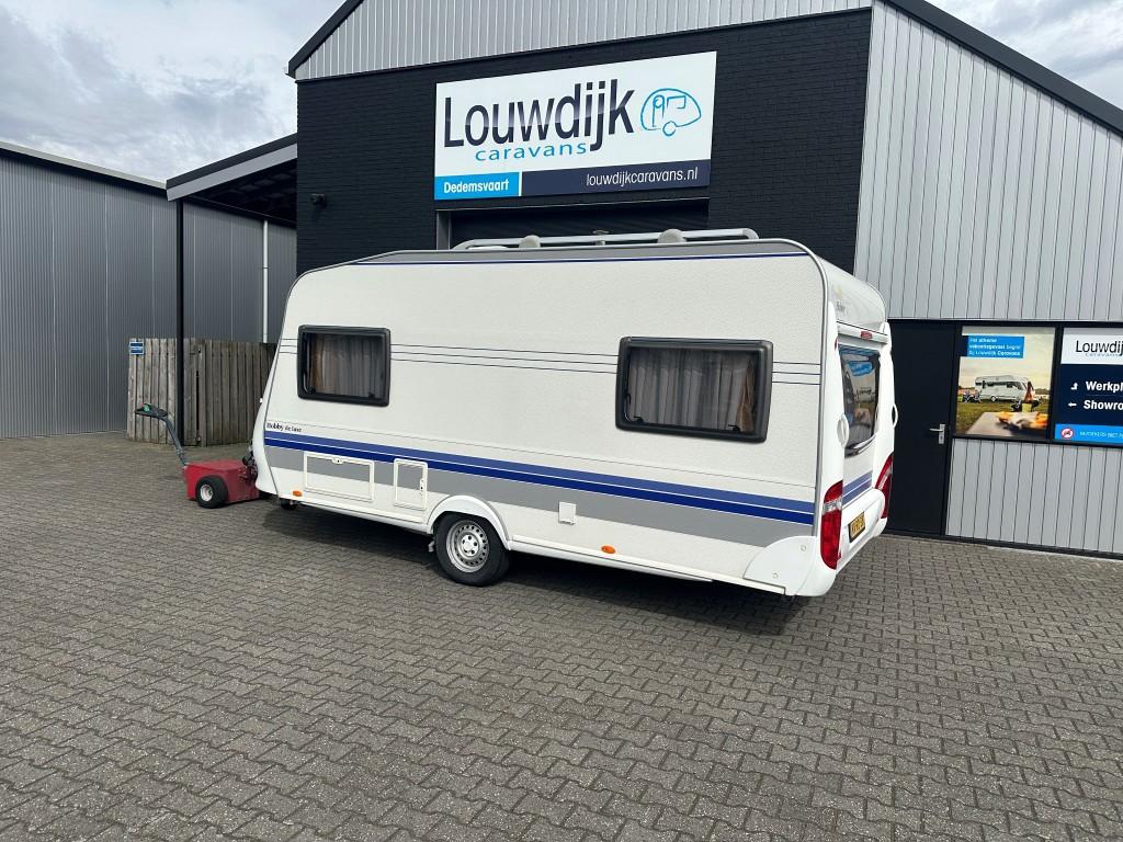 HOBBY De Luxe 450 UF ’07 (Vastbed, Rondzit), Caravans en Kamperen, Caravans, Vast bed, Rondzit, Hobby, Bedrijf