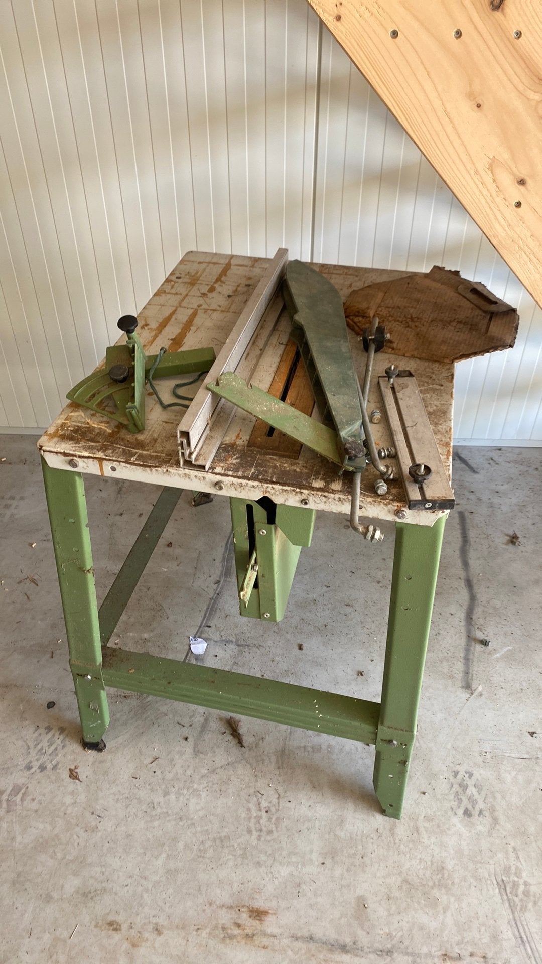Tafel cirkelzaag compleet, Doe-het-zelf en Verbouw, Gereedschap | Zaagmachines, Combi, Ophalen of Verzenden, Zo goed als nieuw