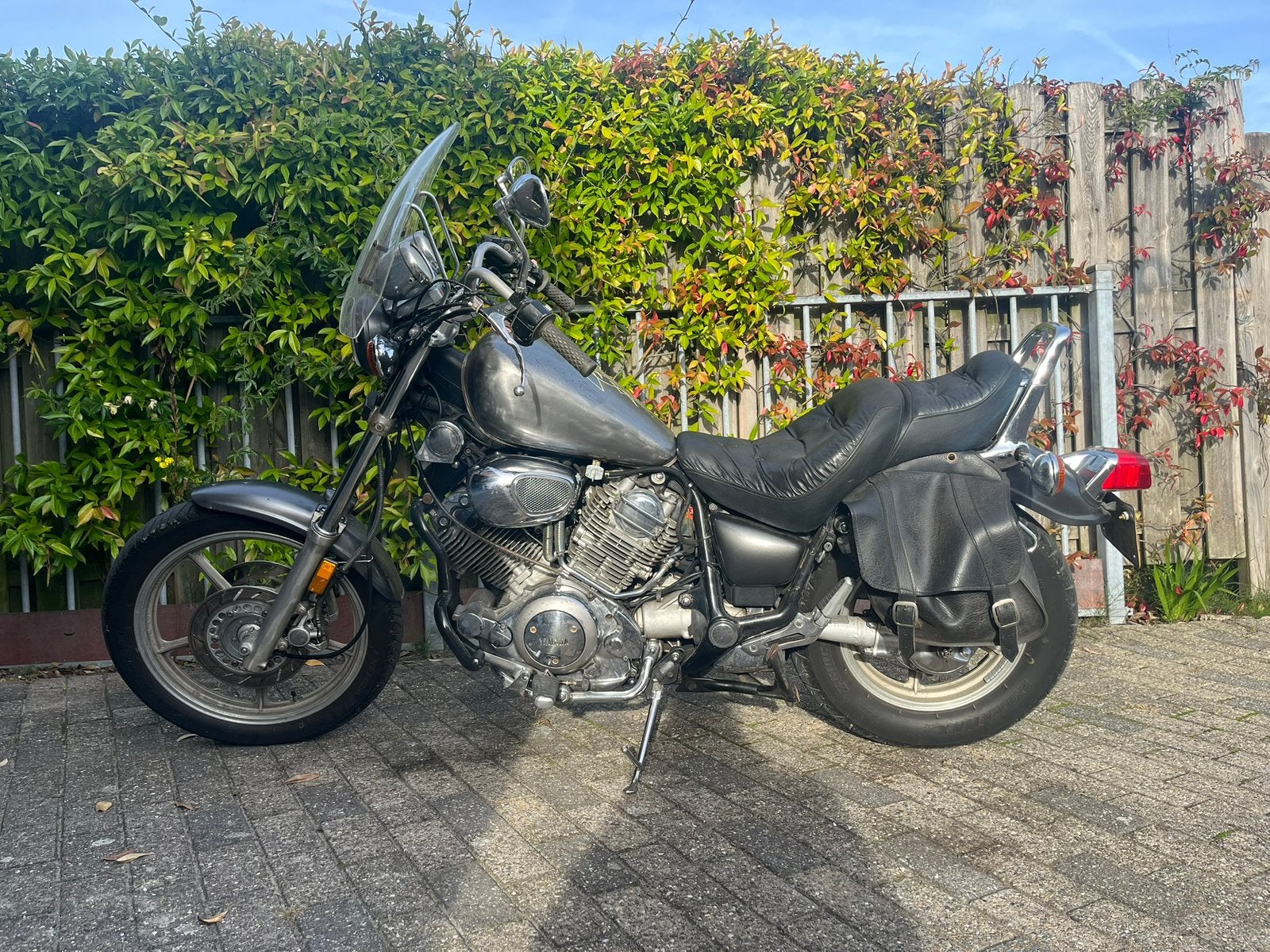 Yamaha virago xv1100, Ophalen, Gebruikt
