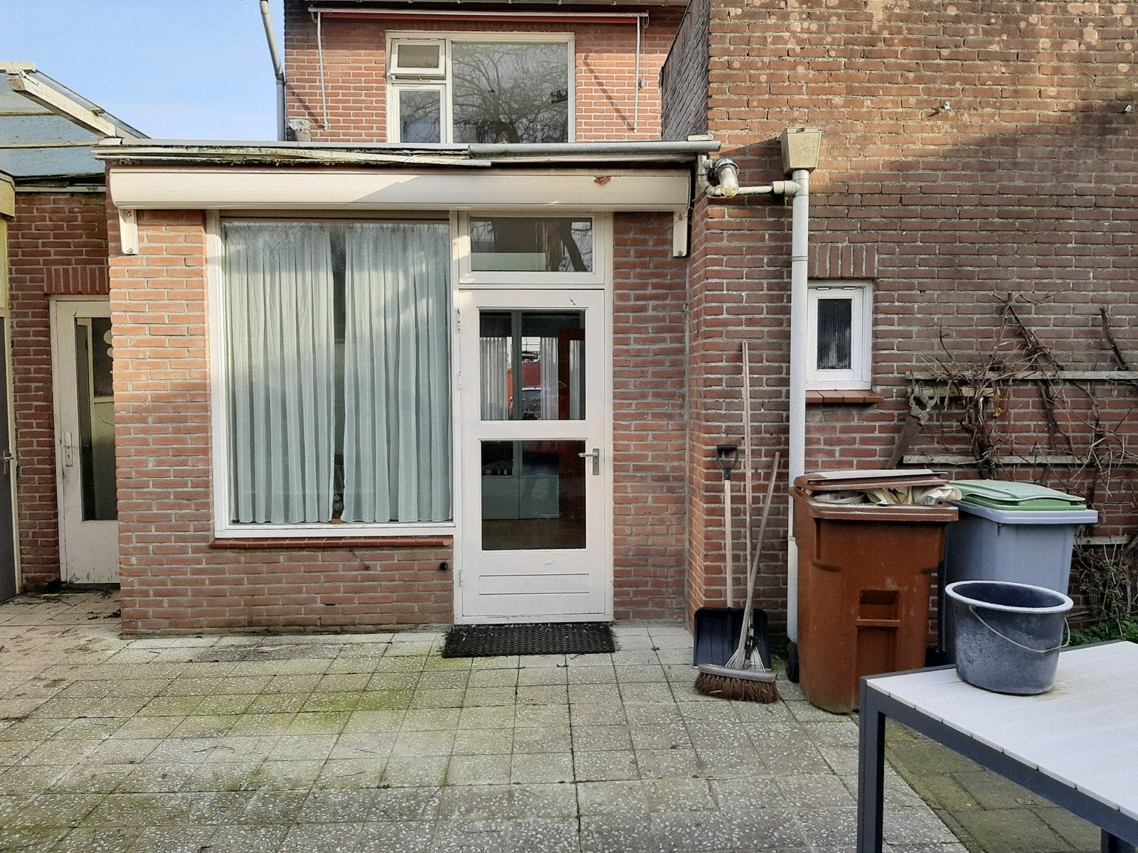 Te koop: electrisch uitvalscherm 3,30 mtr br x3 mtr uitval, Tuin en Terras, Ophalen, Gebruikt, Elektrisch, 150 tot 300 cm