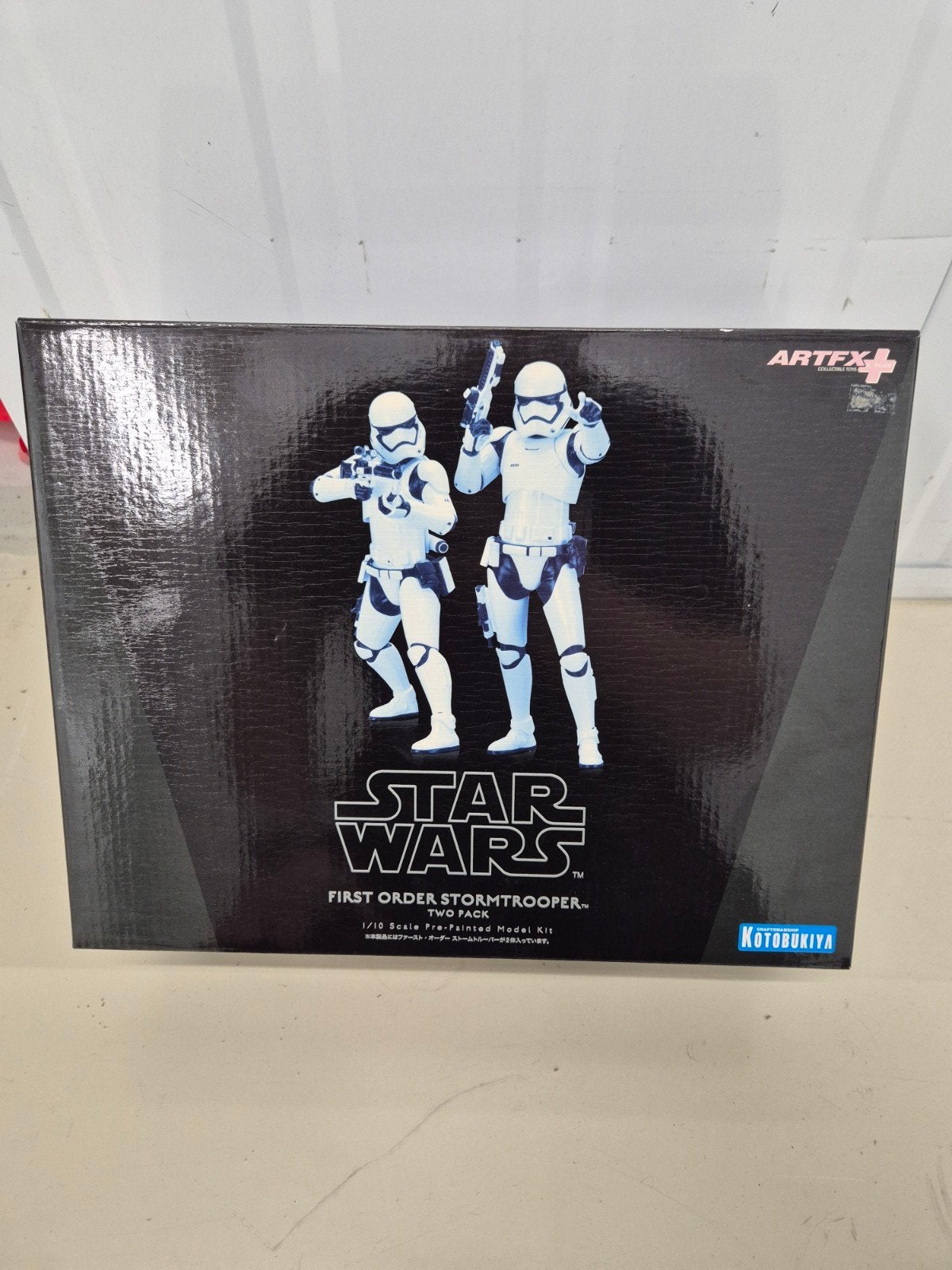 First order Stormtrooper twin pack Kotobukiya, Ophalen of Verzenden, Nieuw, Beeldje of Buste