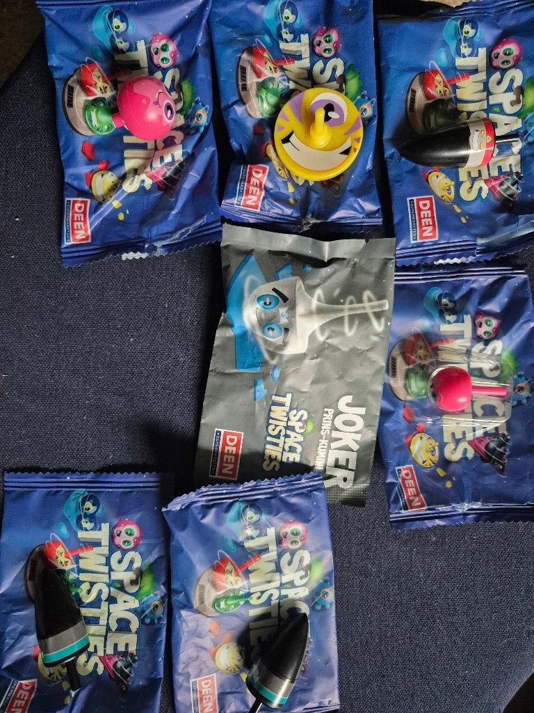 Space twisties Deen, Verzamelen, Supermarktacties, Deen, Ophalen of Verzenden