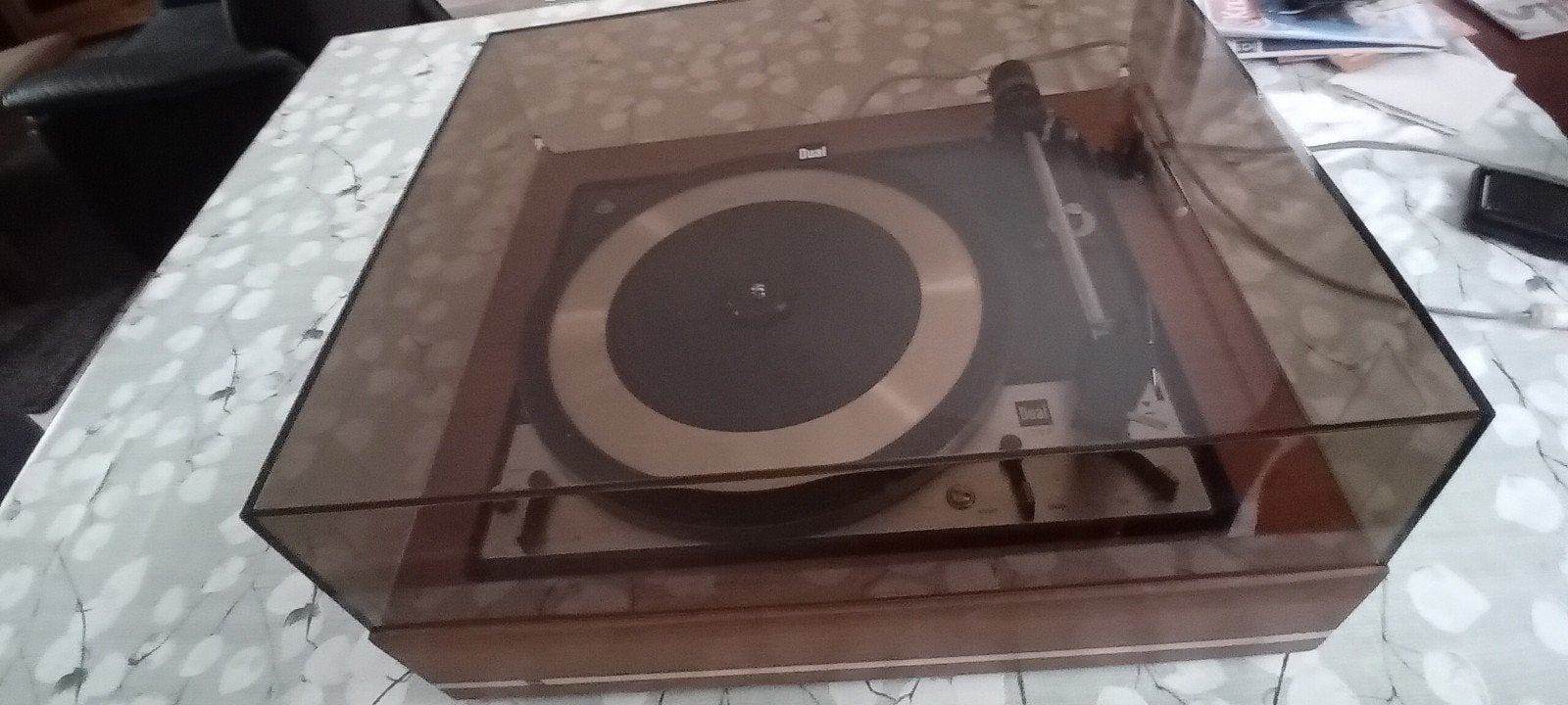 Dual CL 6 Platenspeler -, Ophalen, Gebruikt, Automatisch, Platenspeler
