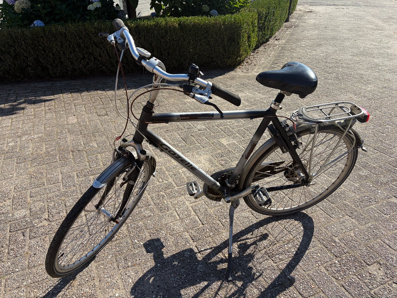 Stationfiets / stapfiets, Ophalen, 28 inch, Gebruikt, Vering