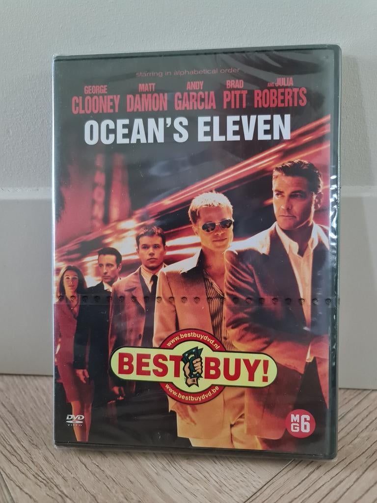 Ocean's Eleven DVD - Nieuw in verpakking, Vanaf 6 jaar, Ophalen of Verzenden, Nieuw in verpakking, Actie