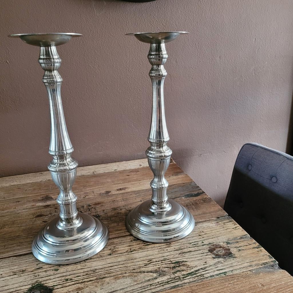 Riviera maison kandelaars, Ophalen of Verzenden, Zo goed als nieuw, Overige materialen, Minder dan 25 cm