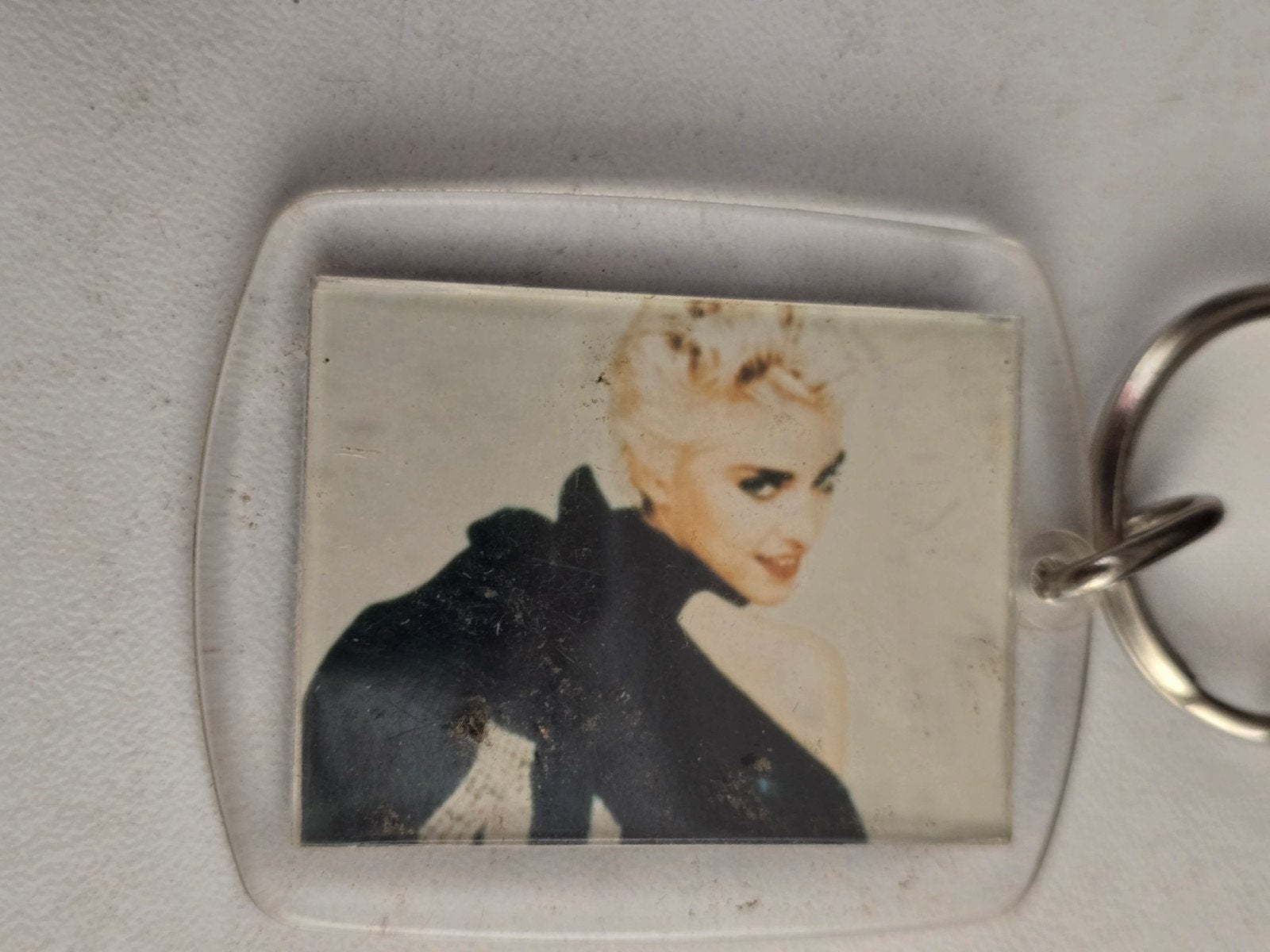 Vintage Madonna Sleutelhanger - Uniek Fan Item, Verzamelen, Ophalen of Verzenden