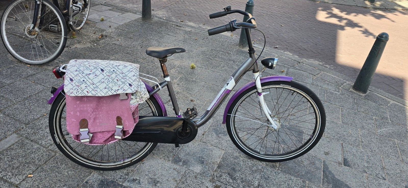 Goed Scool Meisjes fiets met 26 inch banden, Ophalen, Gebruikt, 26 inch of meer, Versnellingen