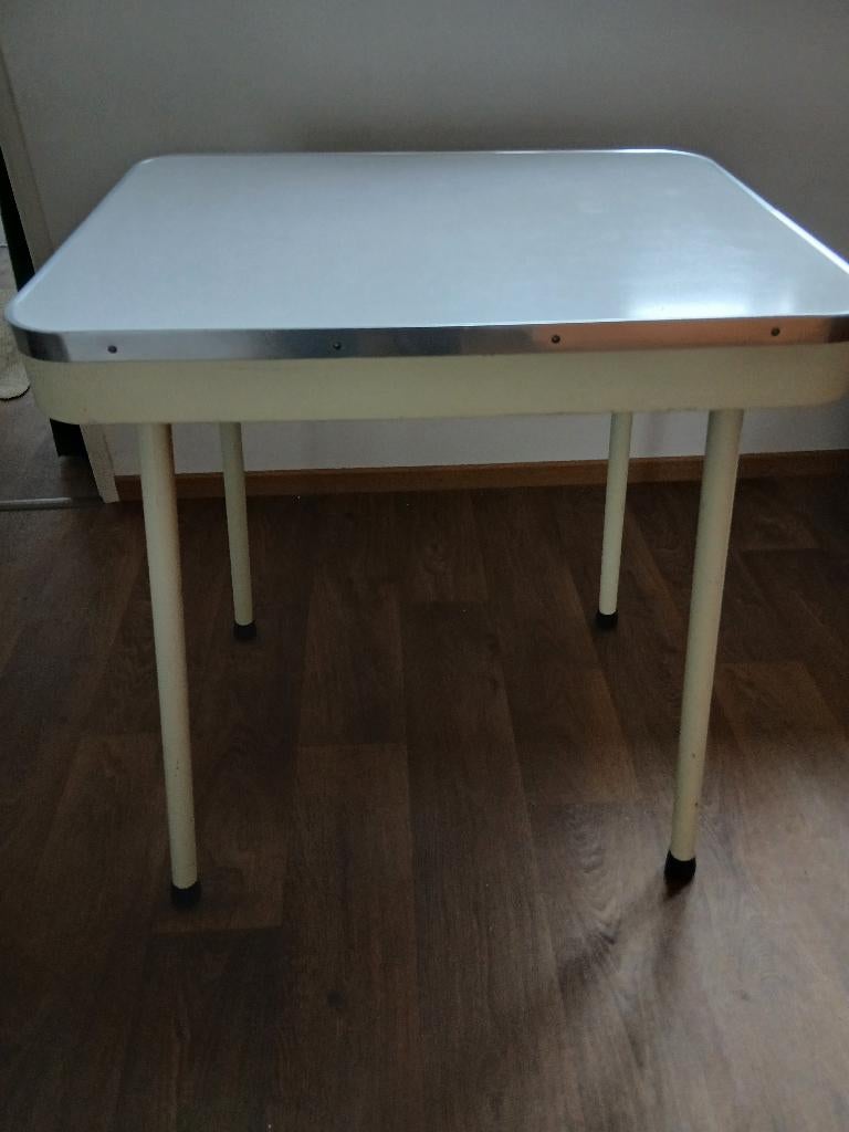 Vintage keukentafel, Ophalen, Gebruikt, 50 tot 100 cm, 50 tot 100 cm