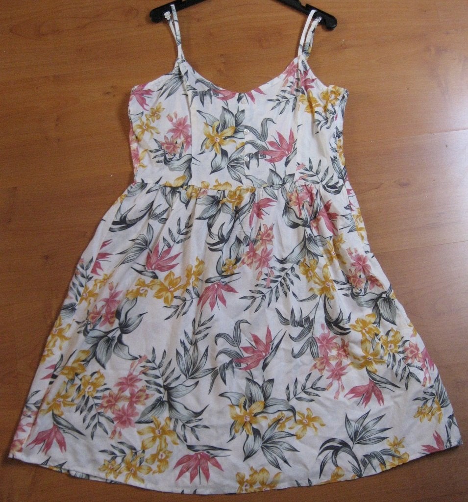 Zomer jurkje H&M Divided bloemen 36/S, Meerkleurig, H&M Divided, Nieuw, Ophalen of Verzenden