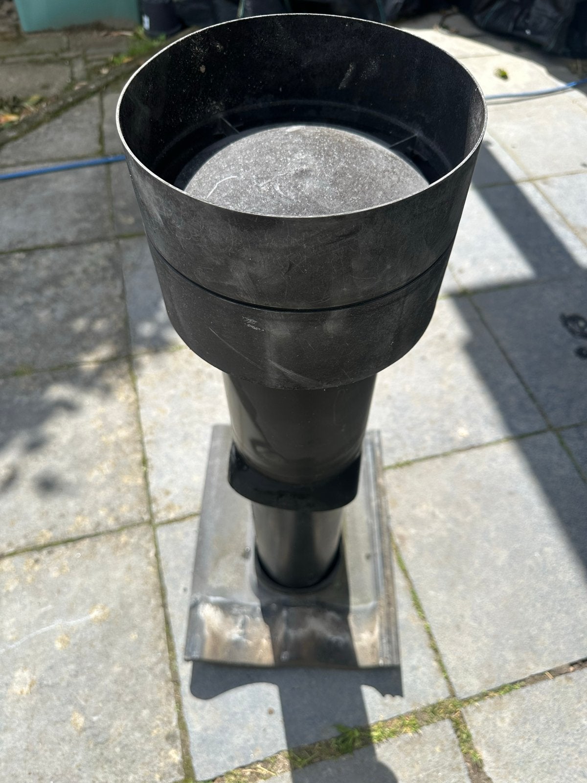 Dakdoorvoer voor afzuiger/ventilator, Ophalen of Verzenden, Gebruikt, Ventilator en Afzuiger