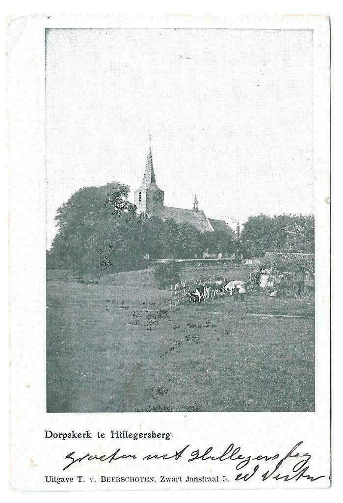 AK Rotterdam - Dorpskerk te Hillegersberg, Verzenden, Voor 1920, Gelopen, Zuid-Holland