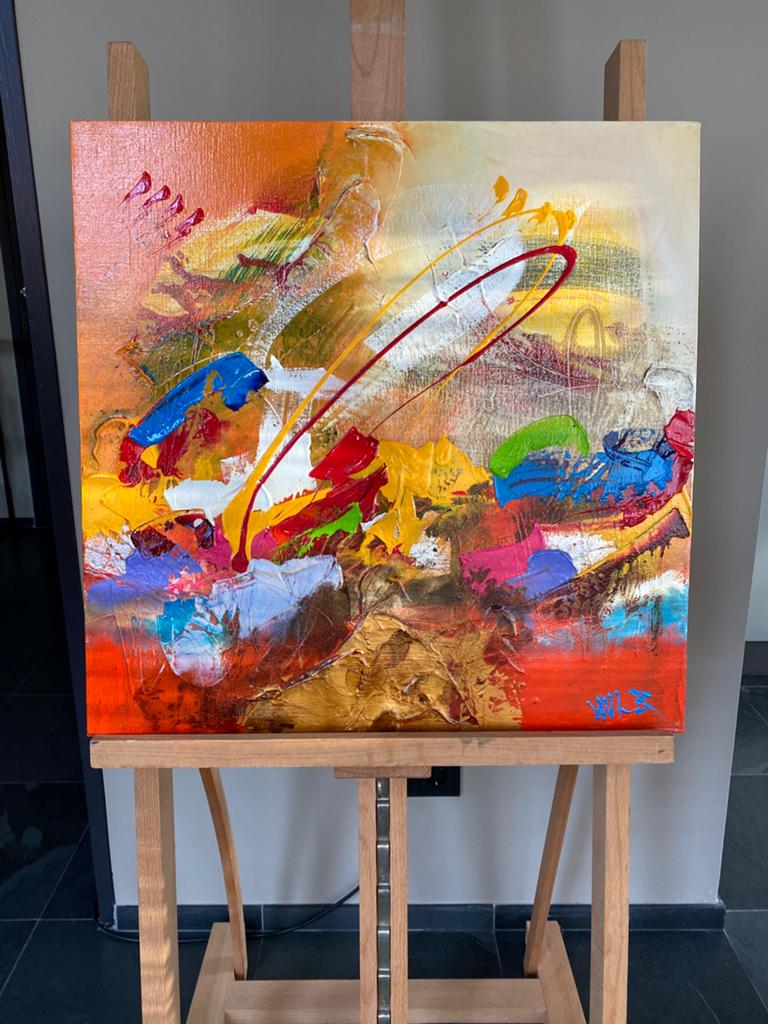 William Malucu 60 x 60 cm, Ophalen