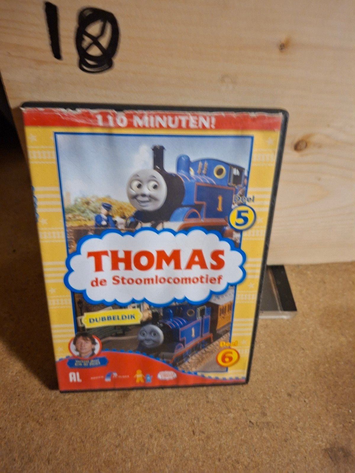 Thomas de Stoomlocomotief DVD - Deel 5 & 6 Dubbeldik, Cd's en Dvd's, Gebruikt, Alle leeftijden, Tv-serie, Familie