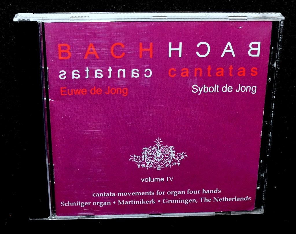 Bach Cantatas - Euwe de Jong - Sybolt de Jong - Cantata Move, Cd's en Dvd's, Cd's | Klassiek, Ophalen of Verzenden, Classicisme