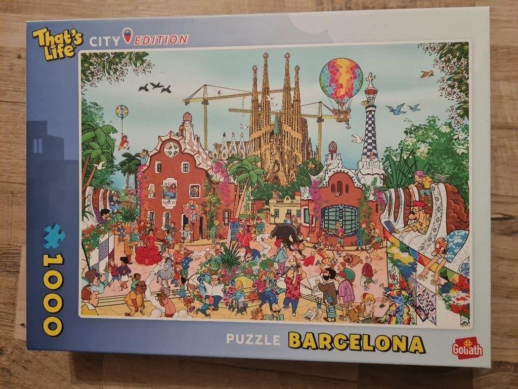 Puzzel That s life Barcelona 1000 stukjes, Ophalen of Verzenden, 500 t/m 1500 stukjes, Zo goed als nieuw