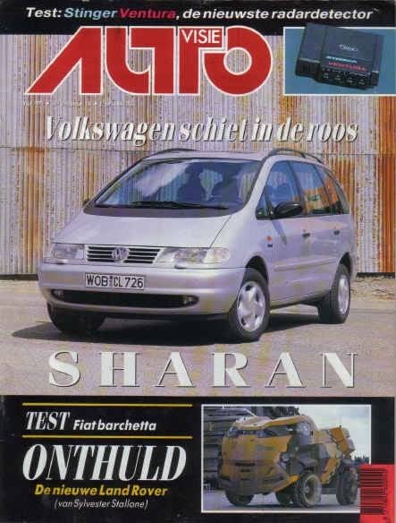 Autovisie 14 1995 : Fiat Barchetta - Alfa Spider - BMW E36, Ophalen of Verzenden, Gelezen, Algemeen