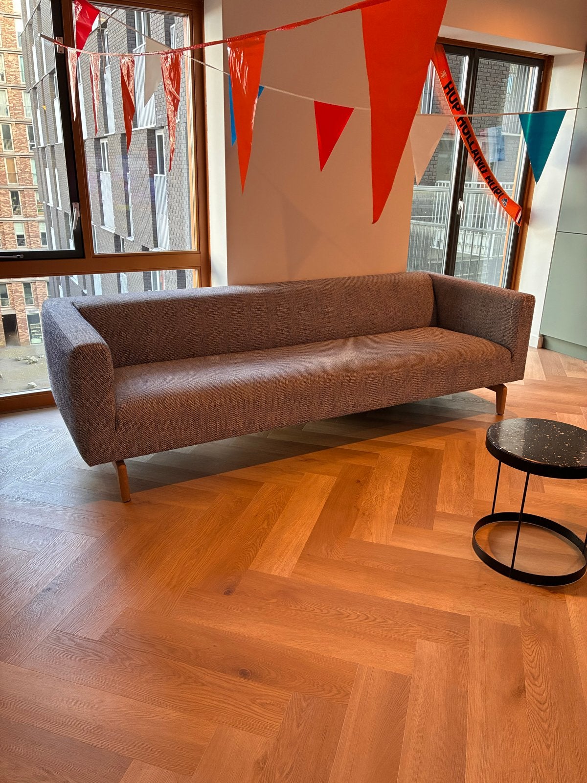 Koozo Dennis 248cm, Huis en Inrichting, Banken | Bankstellen, Ophalen, Gebruikt