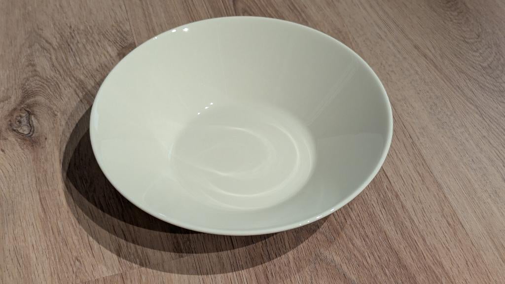 Iittala Teema diep bord 21cm wit nieuw, Nieuw, Ophalen of Verzenden, Bord(en), Overige stijlen