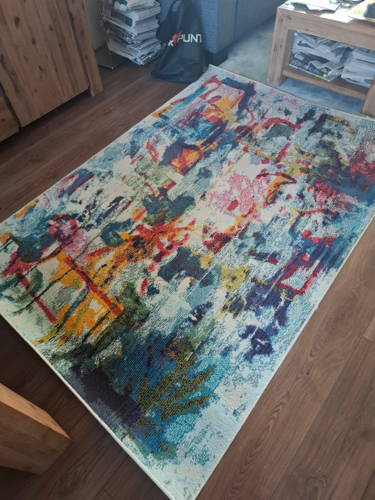 Mooie vloerkleed, Ophalen, 100 tot 150 cm, 200 cm of meer, Zo goed als nieuw