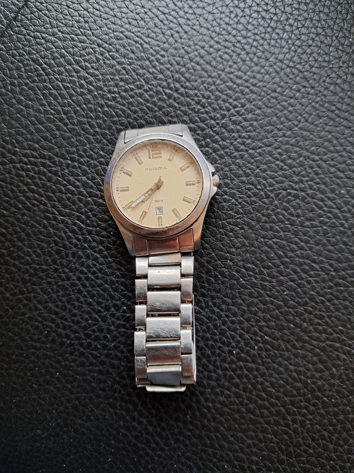 Prisma horloge., Sieraden, Tassen en Uiterlijk, Horloges | Antiek, Ophalen of Verzenden, Staal, Overige merken, 1960 of later