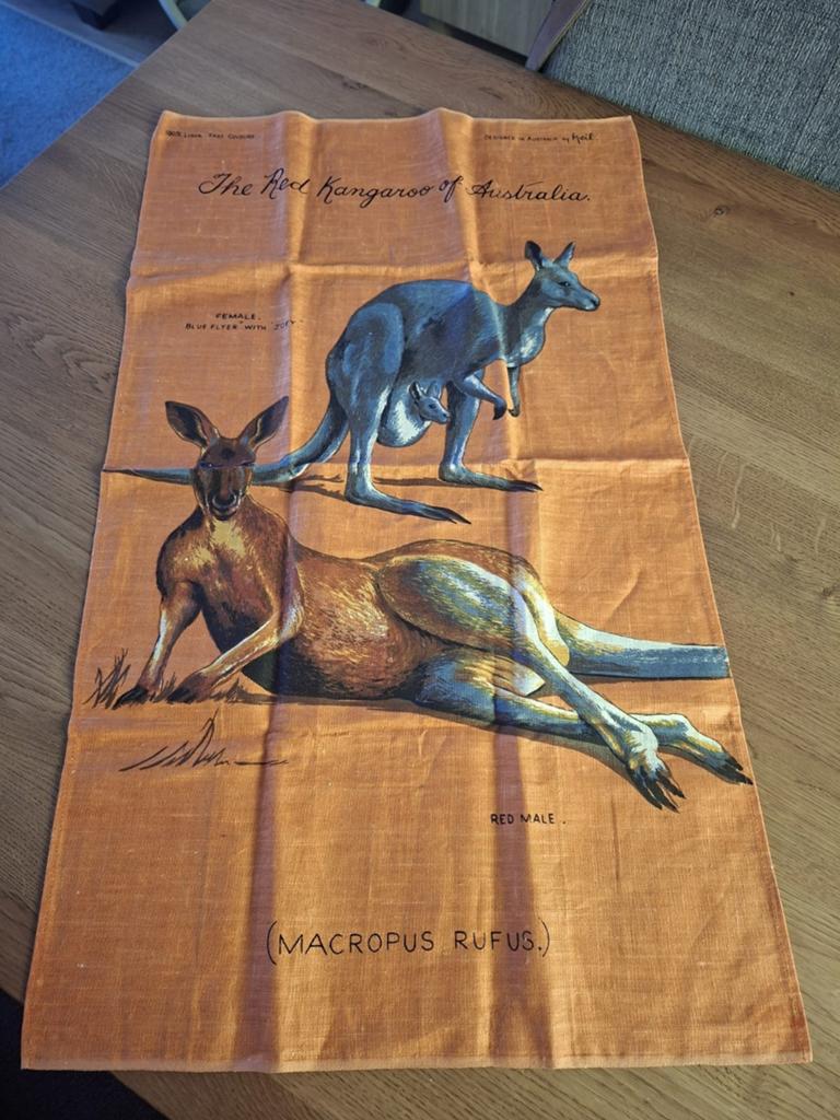 Vintage Australische theedoeken - Set van 7, Antiek en Kunst, Ophalen
