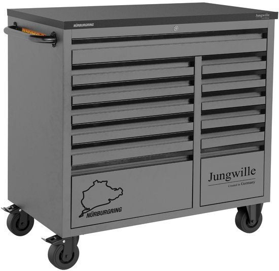 Jungwille Professionele Gereedschapskar - Uitgebreid, Ophalen, Gevuld, Nieuw