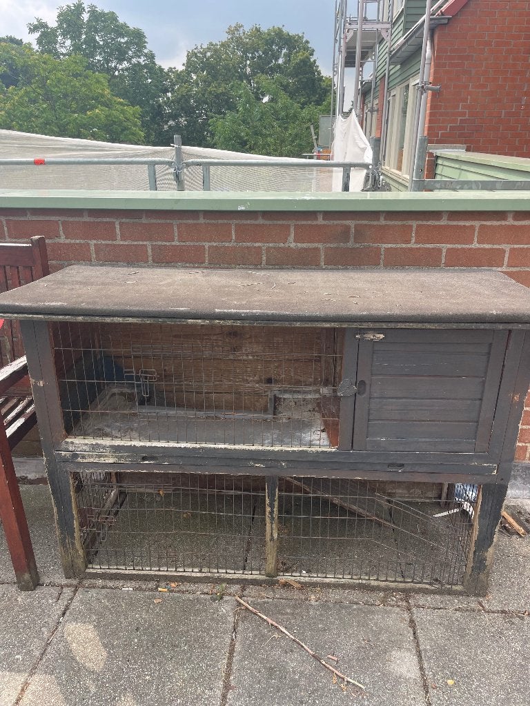 Konijnenhok, Ophalen, Gebruikt