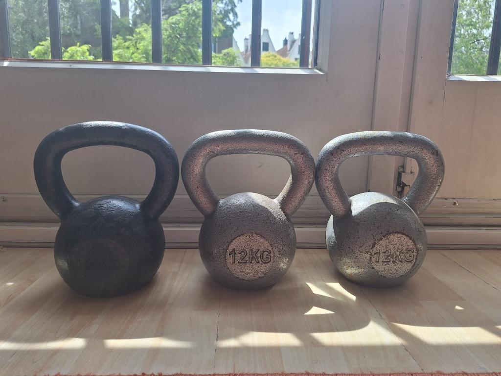 Kettlebells 12kg, Ophalen, Zo goed als nieuw, Kettlebell