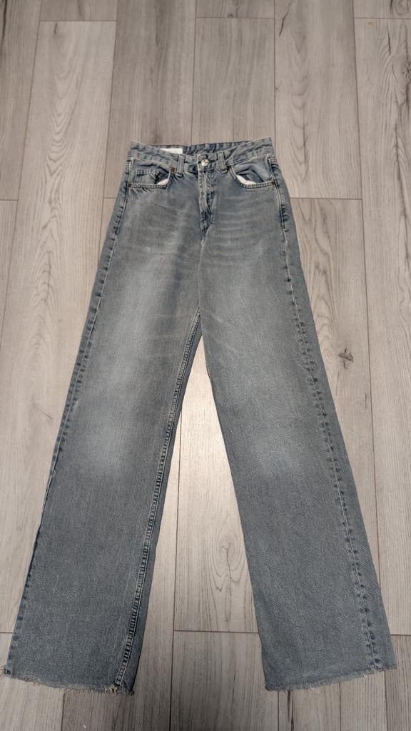 Zara denim straight jeans maat 36, Zara, Ophalen of Verzenden, Zo goed als nieuw, W28 - W29 (confectie 36)