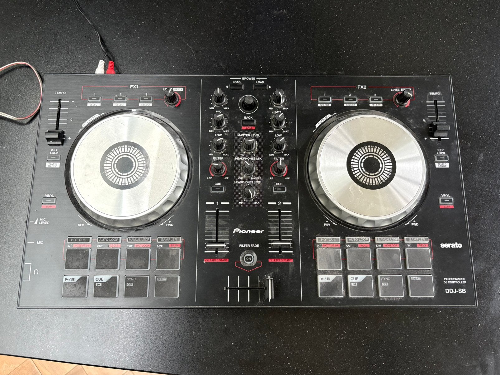 Pioneer DJ-set: DDJ-SB Controller & DM-40BT-W Speakers, Ophalen, Gebruikt, Dj-set, Pioneer