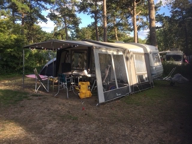 Brand All Seasons Voortent incl. luifel, Caravans en Kamperen, Voortenten en Luifels, Ophalen, Gebruikt, Ten Cate All Season 240g/m2