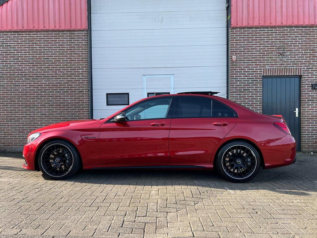 Mercedes-Benz C-klasse AMG 63 / Pano / Schaalstoelen / Deale, Automaat, Adaptive Cruise Control, Achterwielaandrijving, Gebruikt