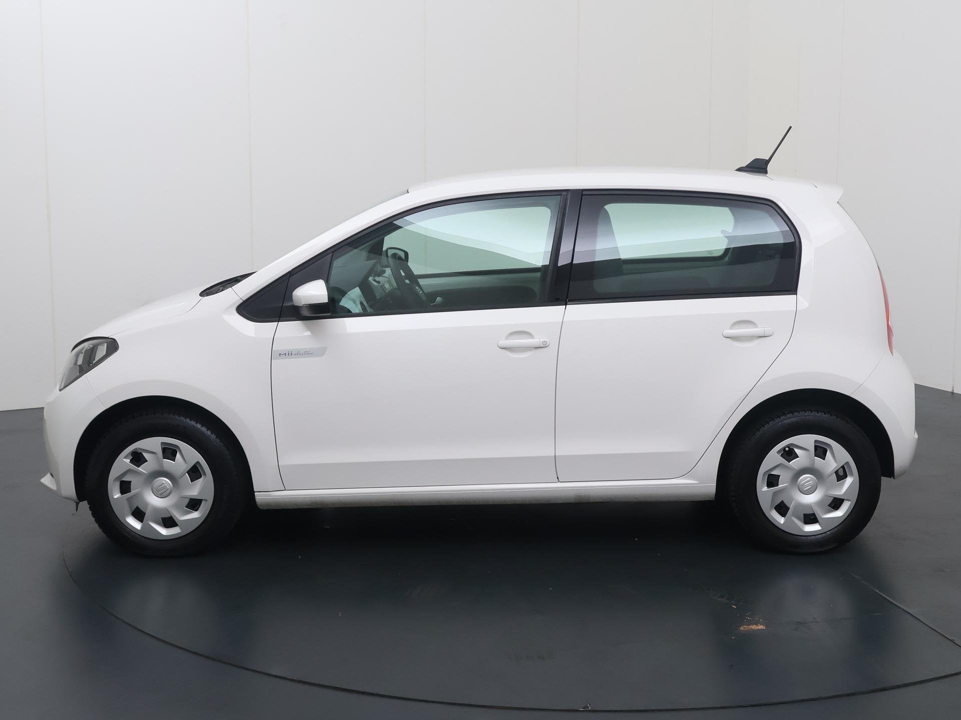 SEAT Mii Electric electric | 83 PK | SoH 90% | Cruise contro, Auto's, Stof, Zwart, Mii, Wit