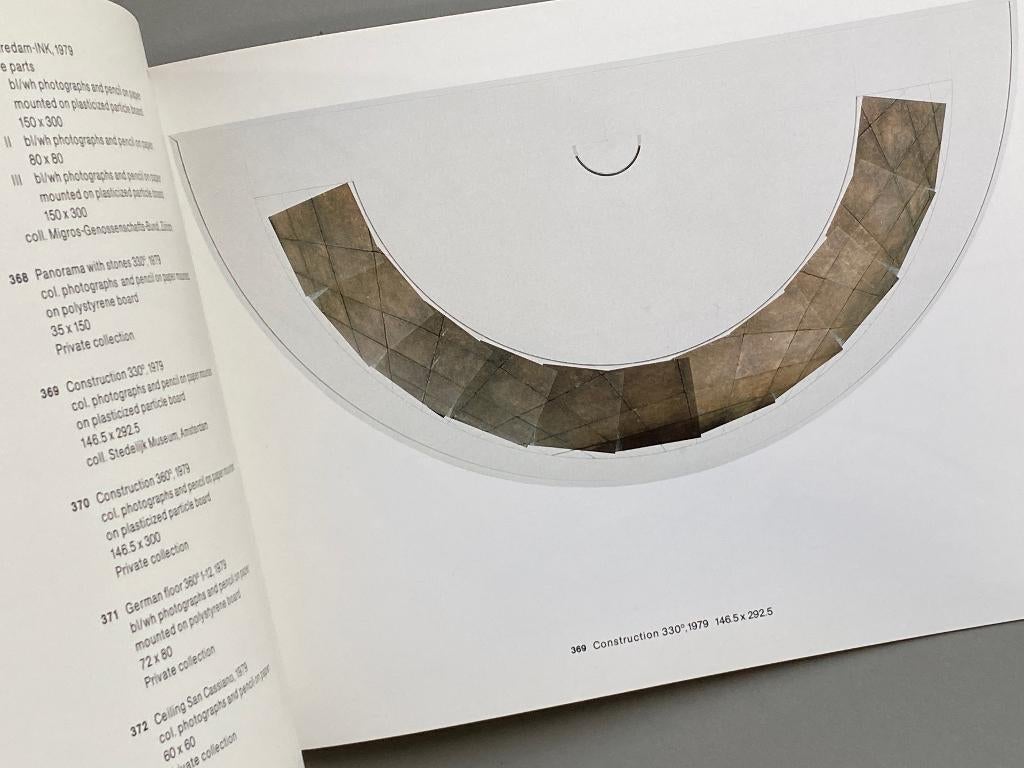 Jan Dibbets and the Van Abbemuseum 1980, Ophalen of Verzenden, Zo goed als nieuw, Grafische vormgeving