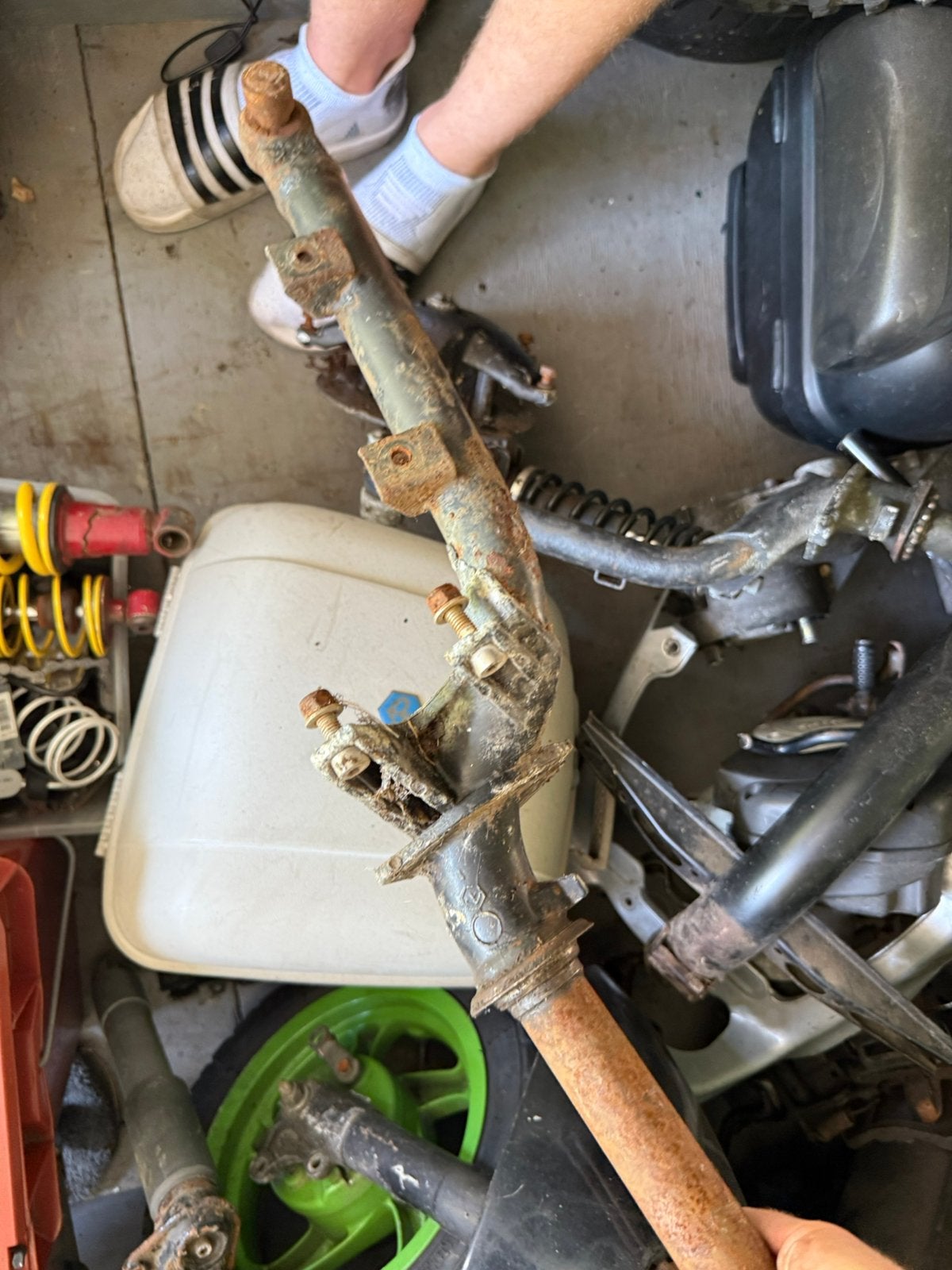Zip sp voorvork zonder swingarm orgineel, Ophalen of Verzenden