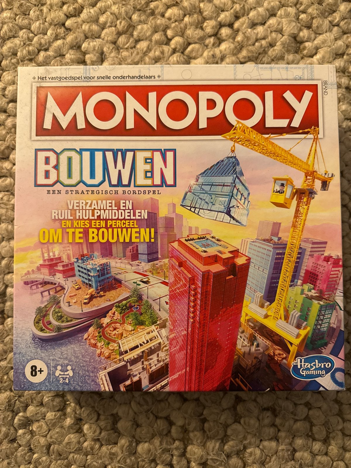 Monopoly Bouwen - Nieuw in doos, ongeopend, Drie of vier spelers, Ophalen, Nieuw