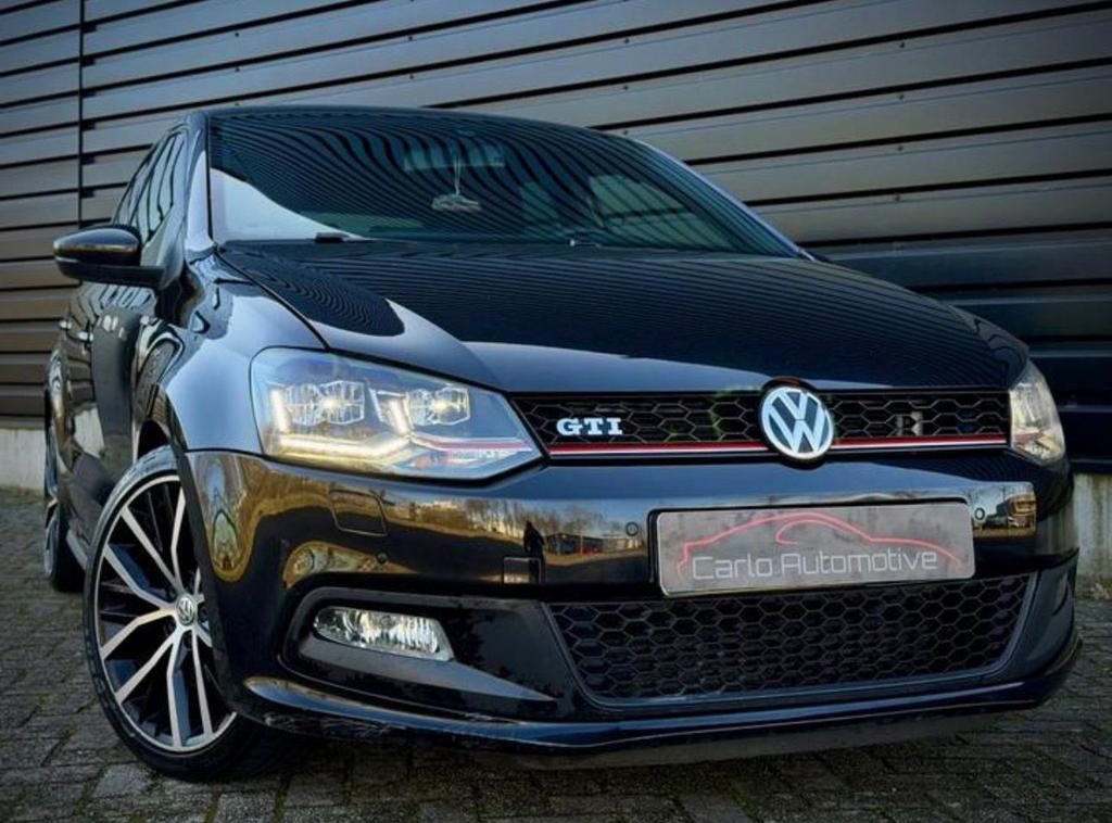 Volkswagen Polo 1.4 TSI 132KW DSG 2011 Zwart, Auto's, Volkswagen, 1169 kg, 4 cilinders, 179 pk, Zwart