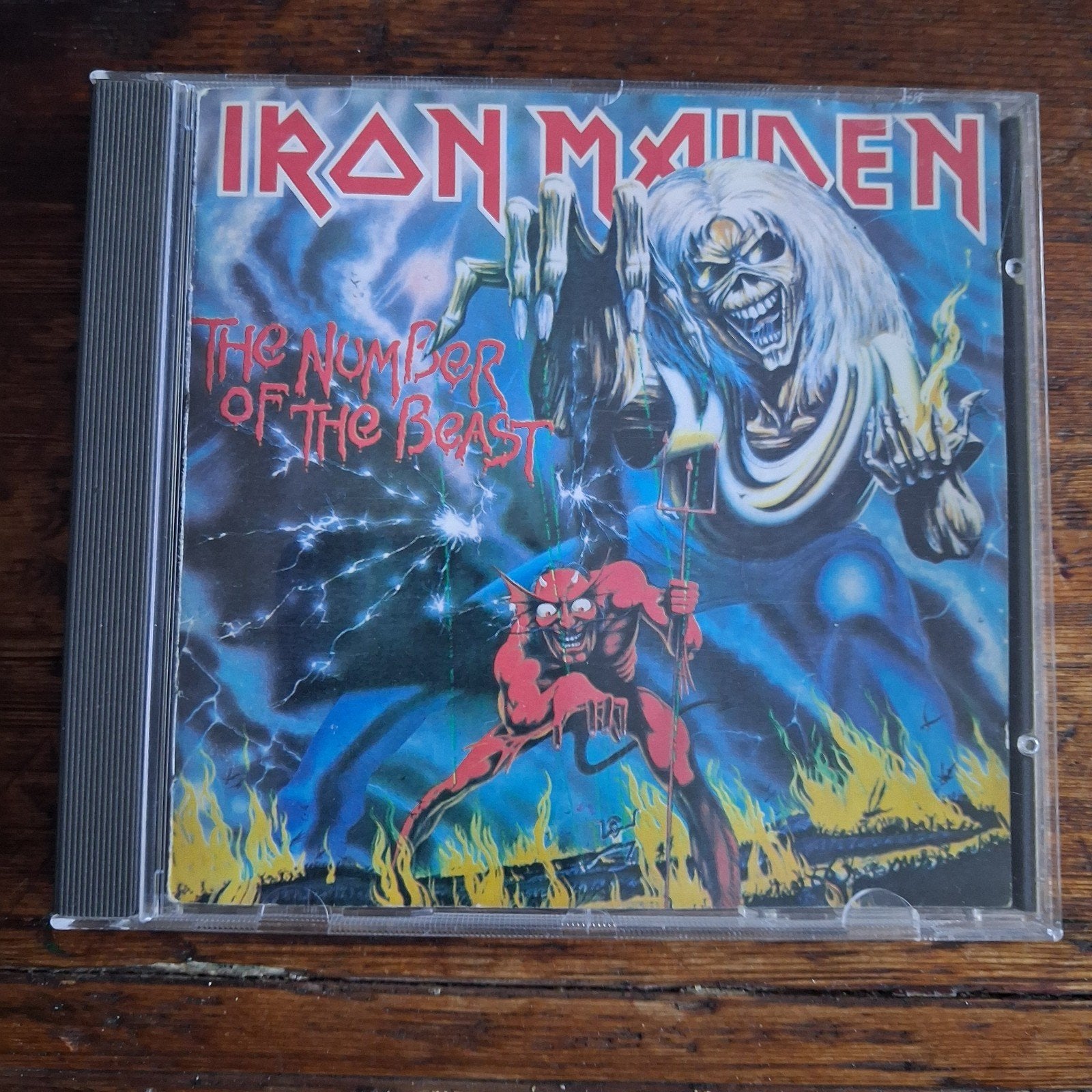 cd Iron Maiden - The Number of the beast, Cd's en Dvd's, Ophalen of Verzenden, Gebruikt