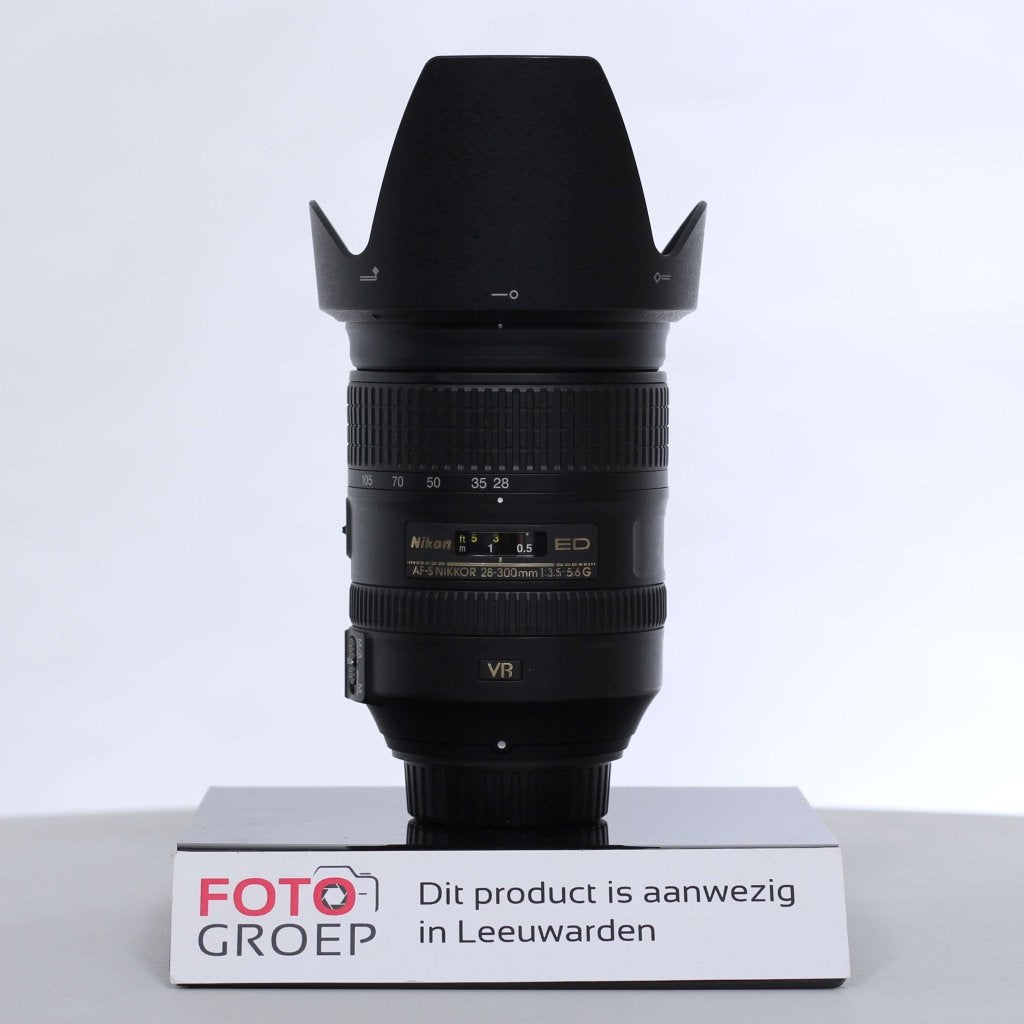 Nikon AF-s 28-300mm f3.5-5.6 ED VR (Occasion-Leeuwarden), Audio, Tv en Foto, Fotografie | Lenzen en Objectieven, Foto-Groep, Gebruikt