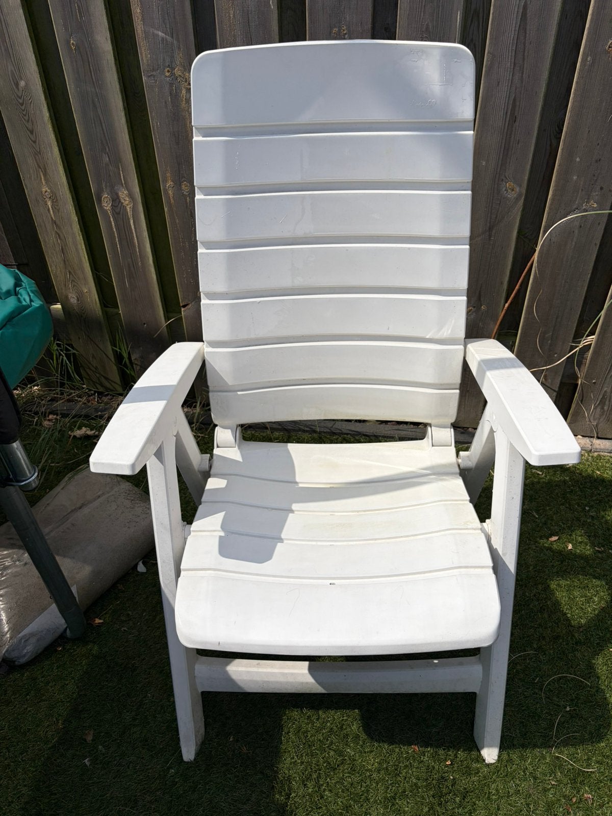 Gratis tuinstoel Hartman, Tuin en Terras, Tuinstoelen, Ophalen, Gebruikt, Kunststof